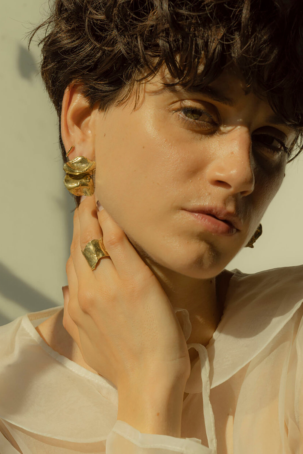 Eyde | Cecelia | Brass Earrings | Hazel & Rose | Minneapolis