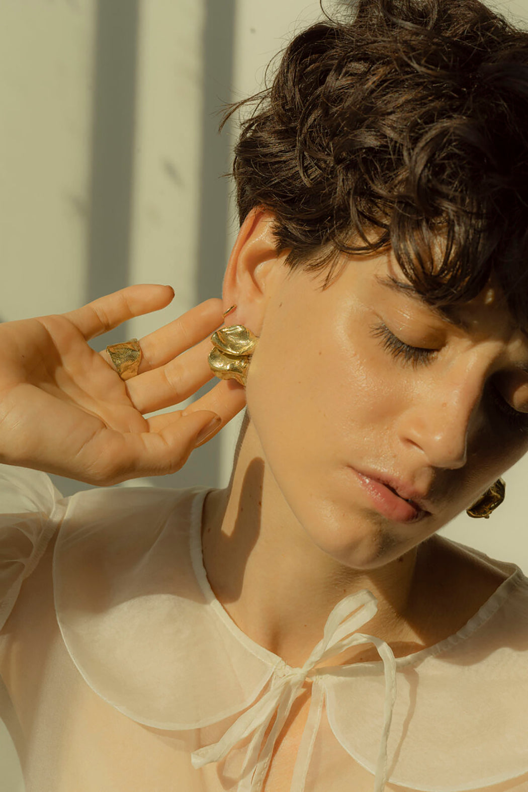 Eyde | Cecelia | Brass Earrings | Hazel & Rose | Minneapolis