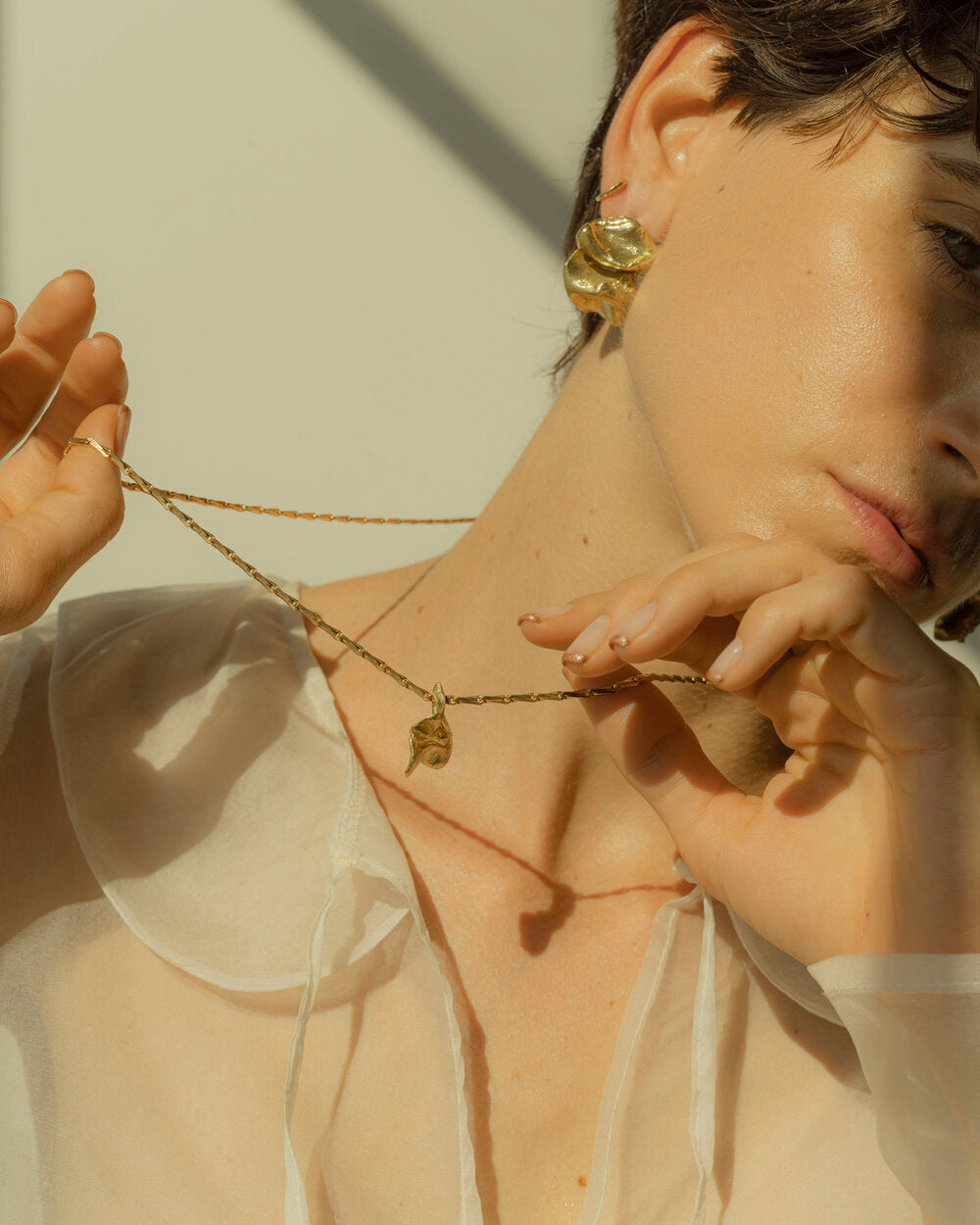 Eyde | Cecelia | Brass Earrings | Hazel & Rose | Minneapolis