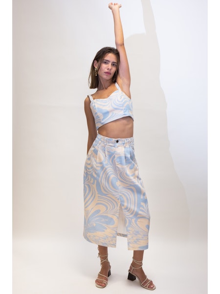 Untitled In Motion | Kandran Skirt | Nuva Sky | Plus Size | Hazel & Rose | Minneapolis