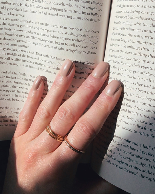 Palate Polish | Earl Grey Nail Polish | Hazel & Rose | Minneapolis