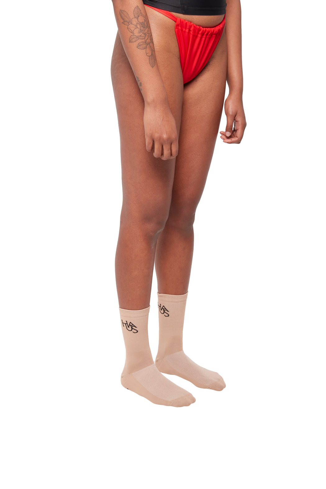 Haus Label | HA 012 ATHLETIC SOCKS TAN | Hazel & Rose | Minneapolis