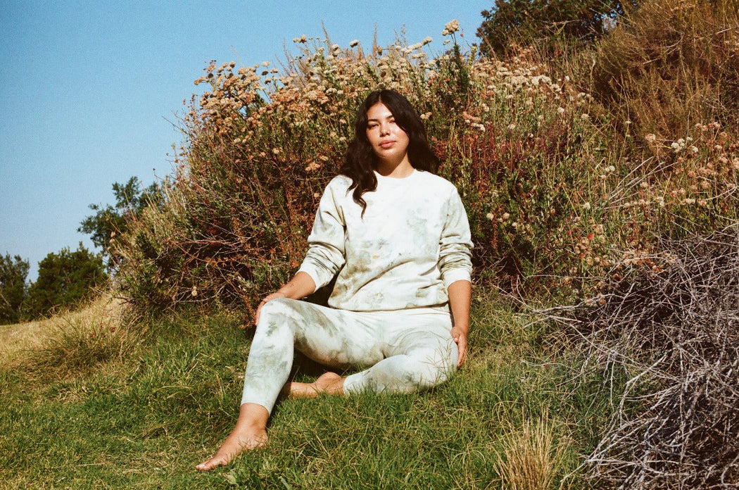 Organic Rhea Leggings | Lichen