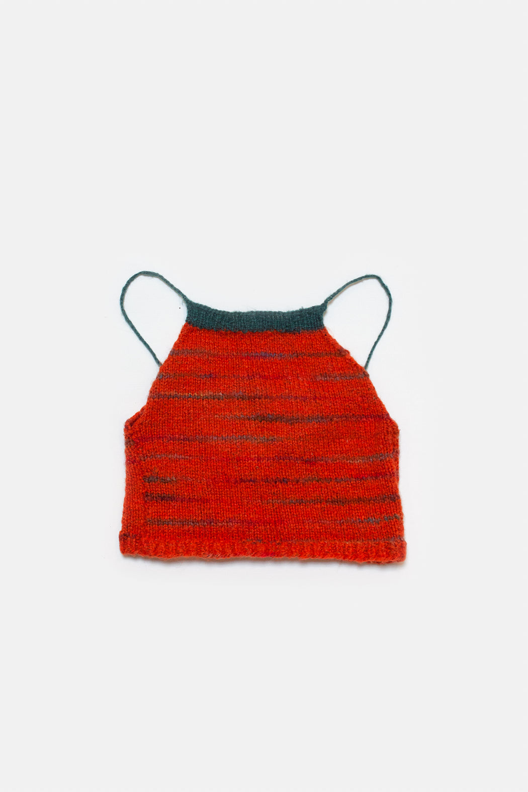 Knit Crop Tank | Orange Multi
