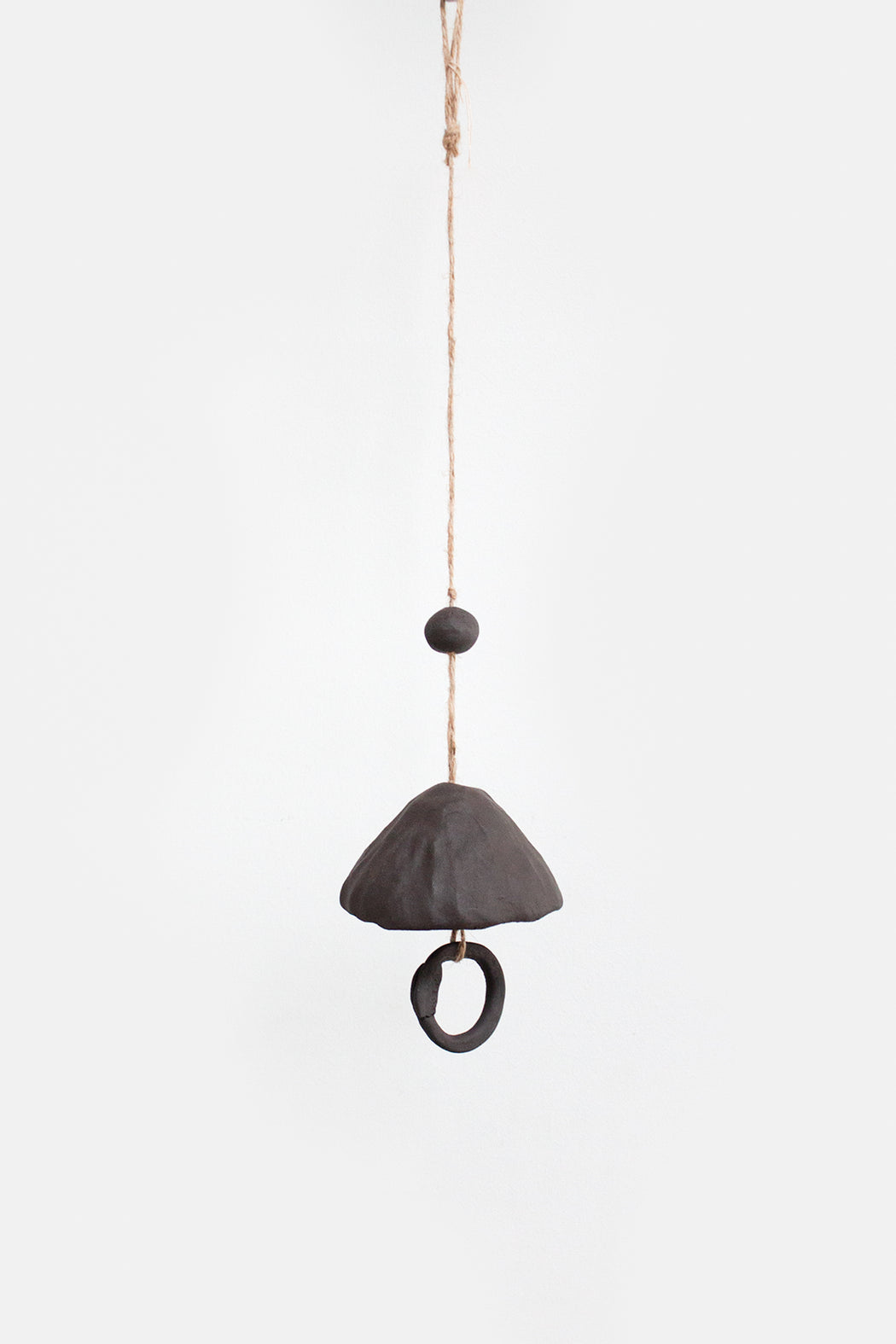 Gina DeSantis Ceramics | Basalt Clay Chime | Round Ringer | Hazel & Rose | Minneapolis | Minnesota