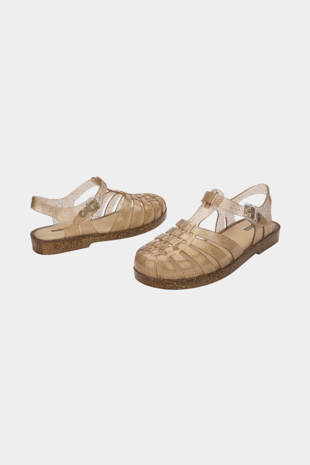 Melissa | Possession Sandal | Gold Glitter | Hazel & Rose | Minneapolis