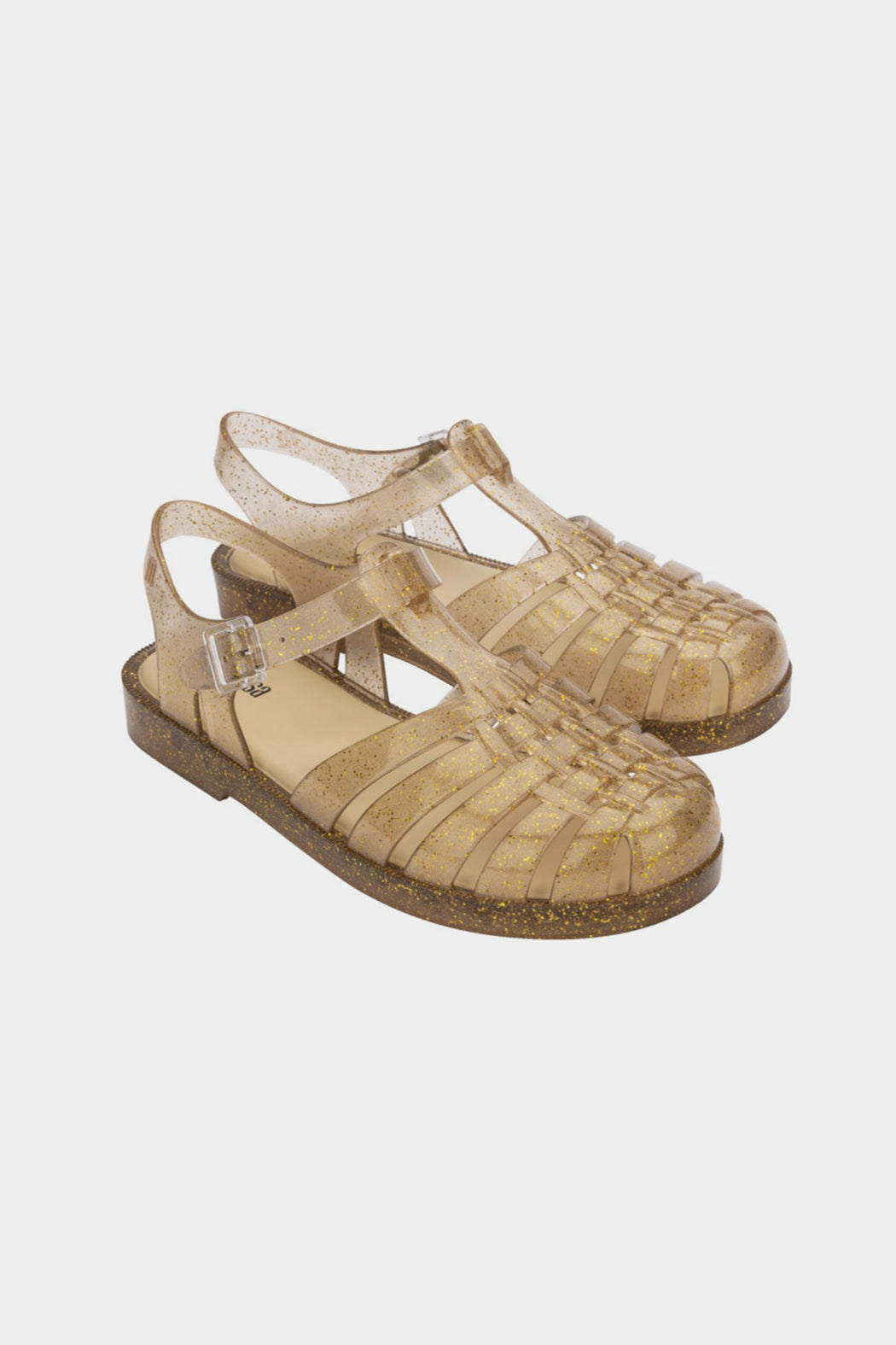 Melissa | Possession Sandal | Gold Glitter | Hazel & Rose | Minneapolis