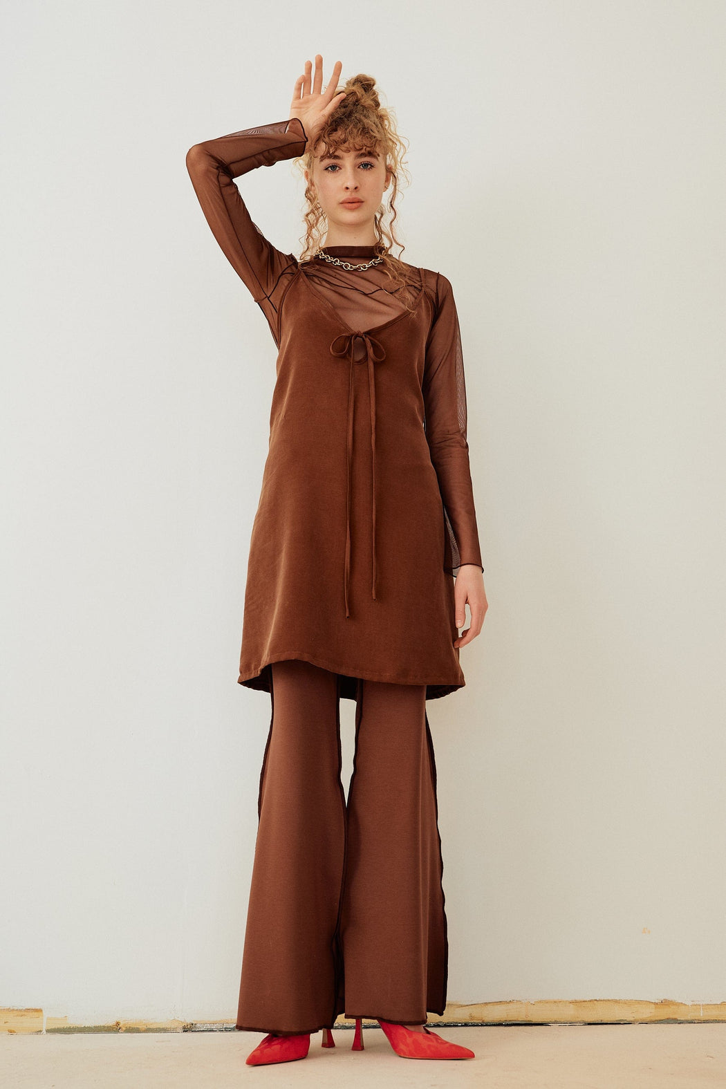 JOJO PANTS | BROWN