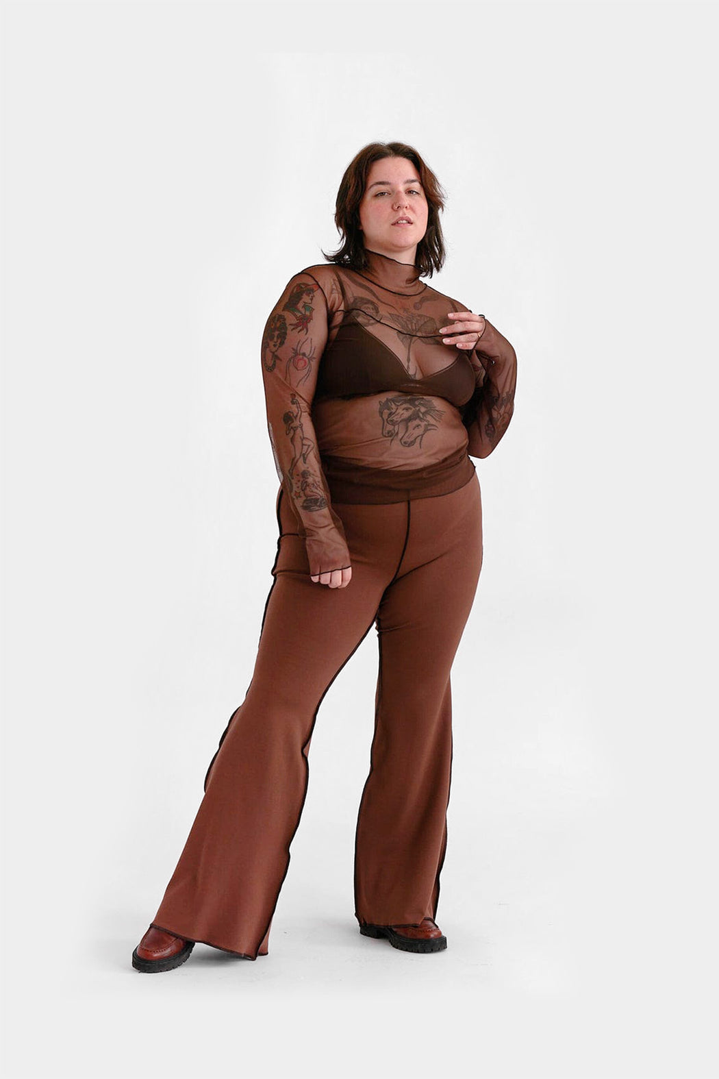 JOJO PANTS | BROWN