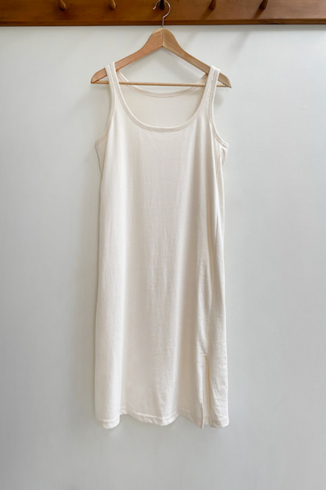 Boatneck Dress | Natural