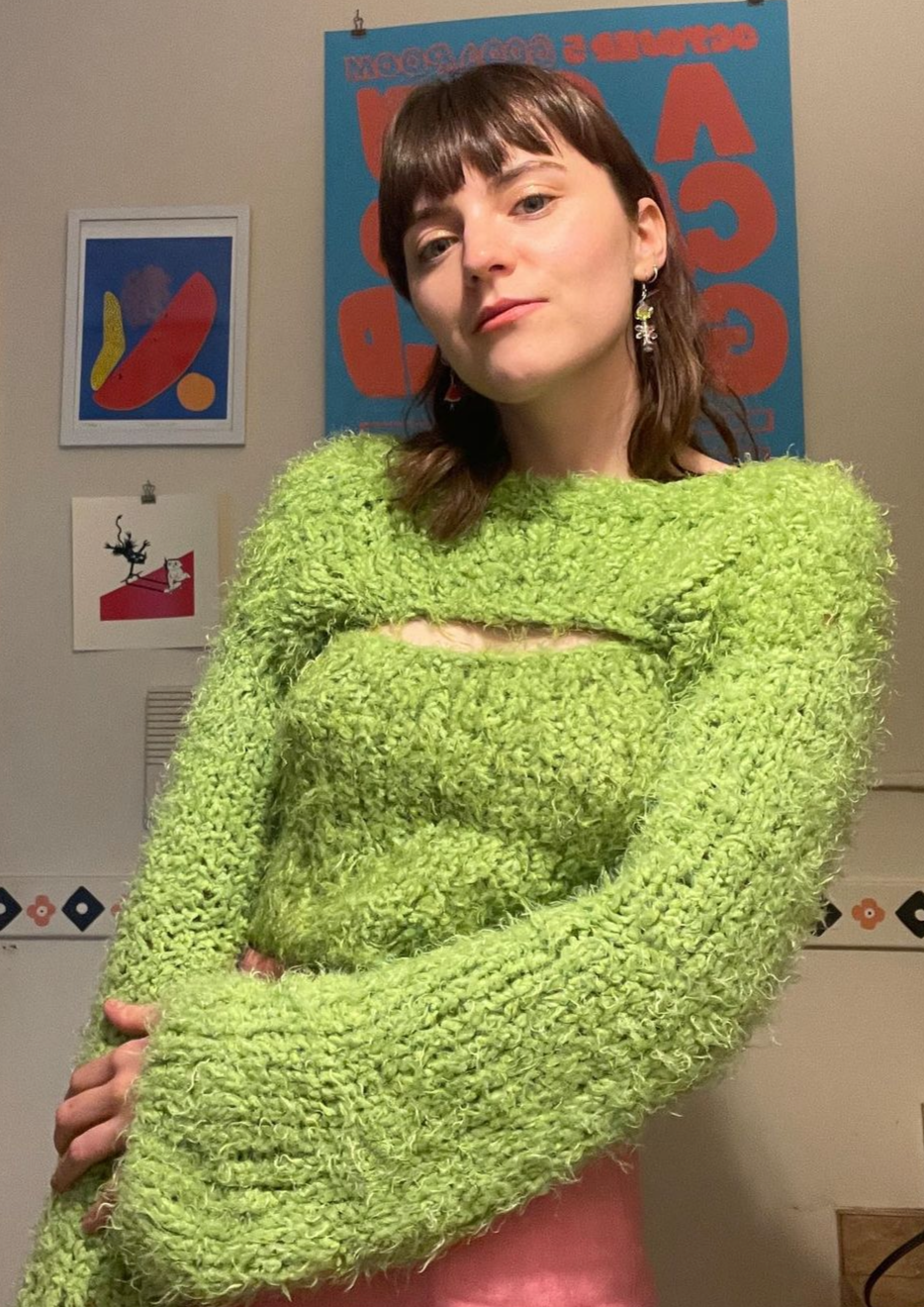 Bolero Tank Set | Lime