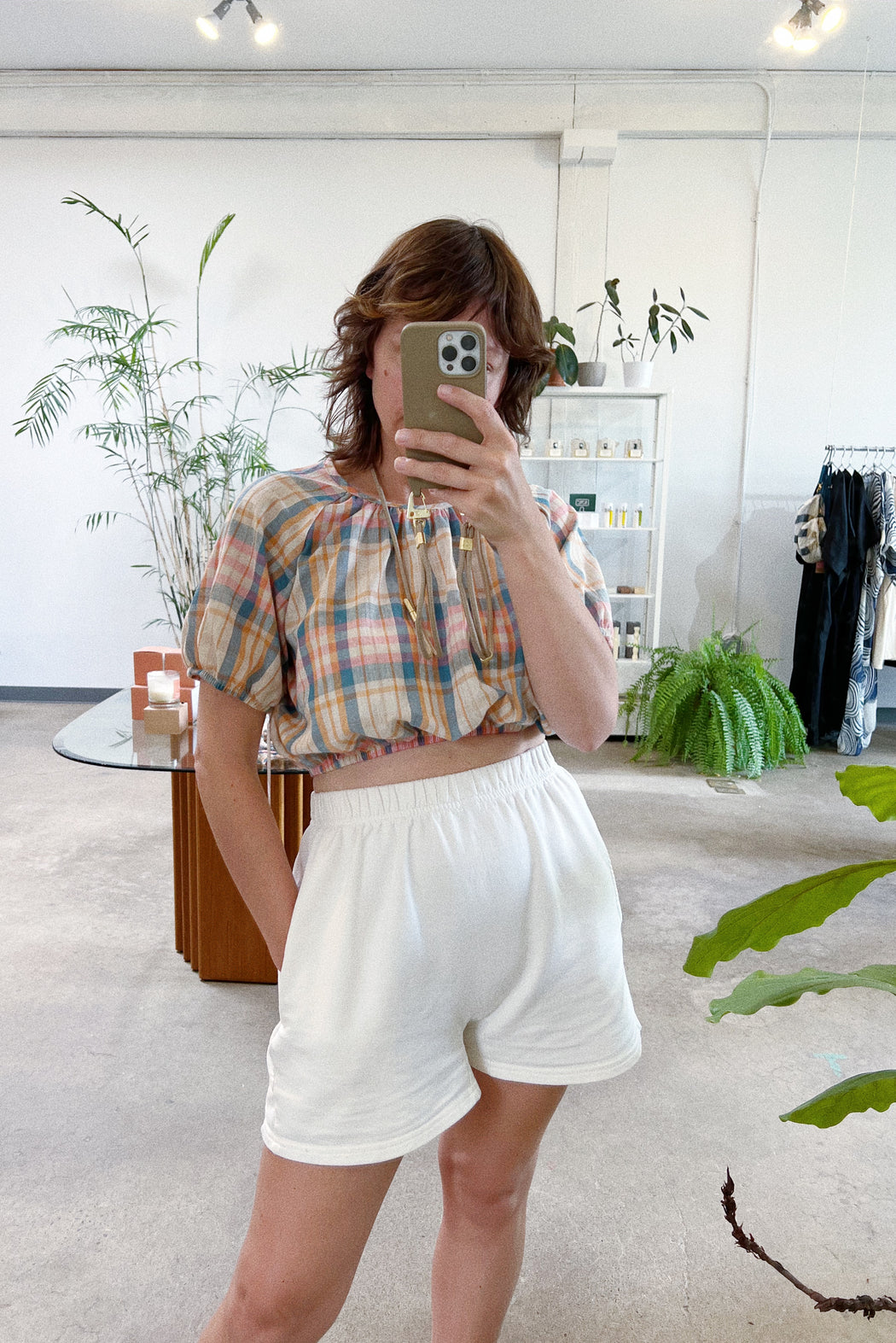 Rosie Top | Peggy Plaid - Exclusive