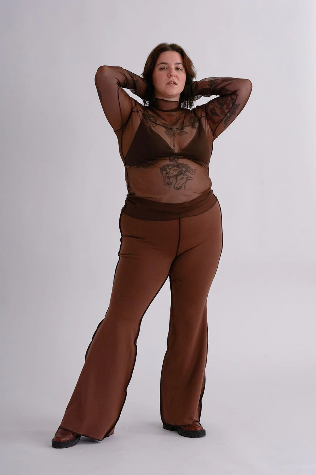 JOJO PANTS | BROWN