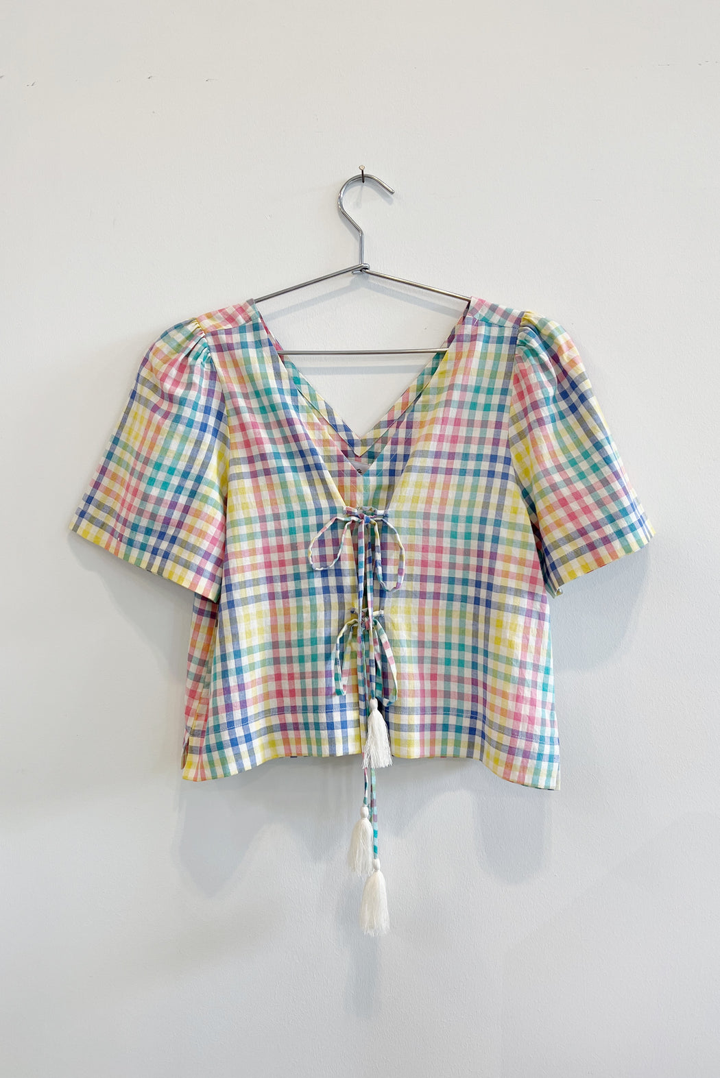 TIE TOP | LEAGUE CHEX