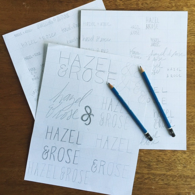 How My Unnamed Dream Store Became "Hazel & Rose"