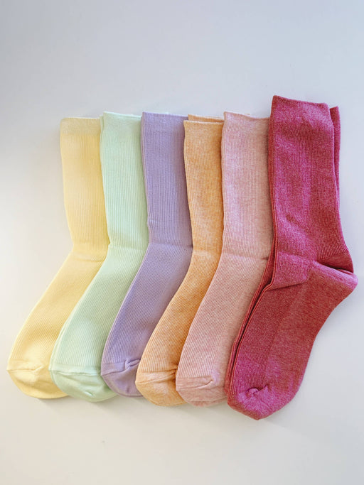 Womens Daily Cotton Socks | Heather Charcoal