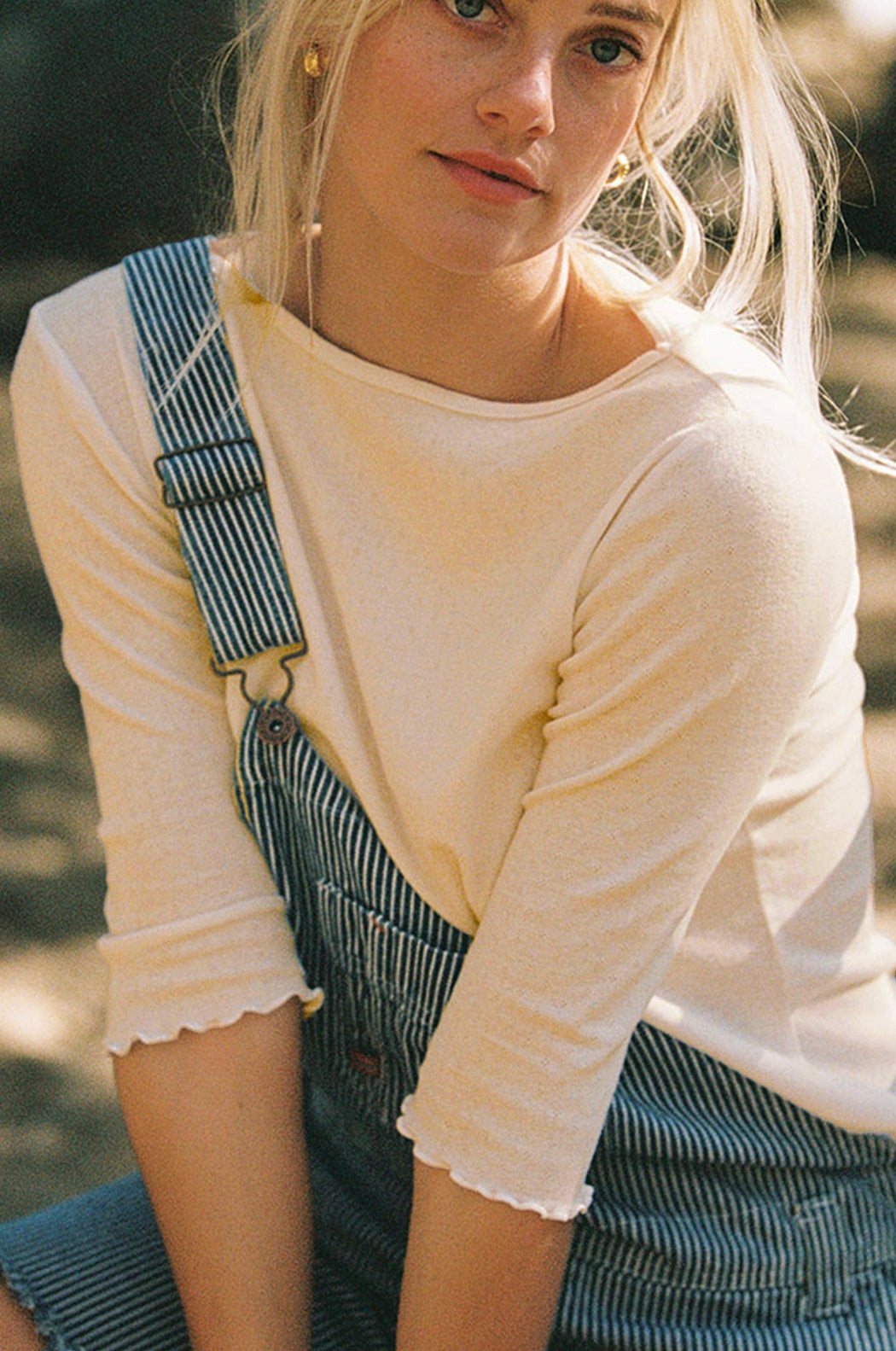 Ballet Pointelle Tee | Butter