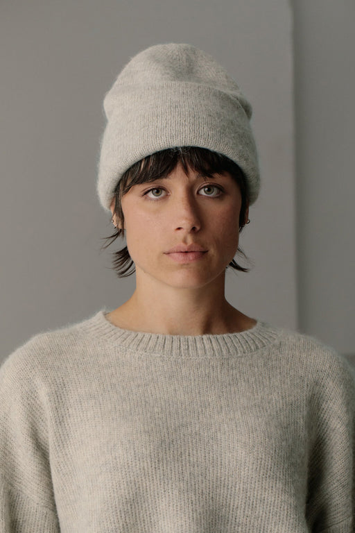 Bare Knitwear | Alpaca Andes Beanie | Sea Salt | Hazel & Rose | Minneapolis