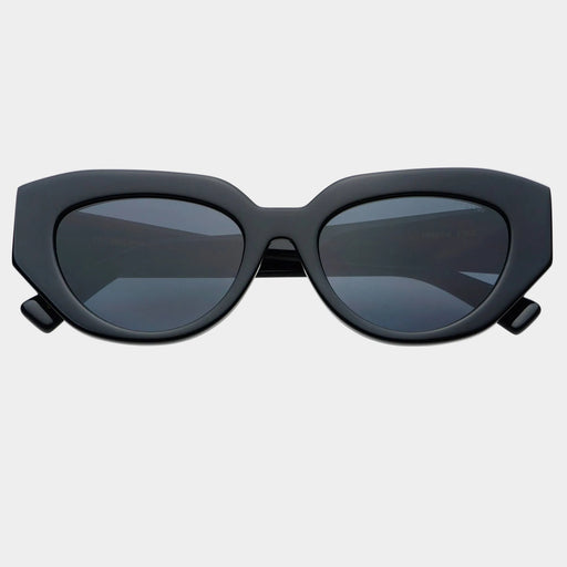 Frankie Acetate Cat Eye Sunglasses  : Black