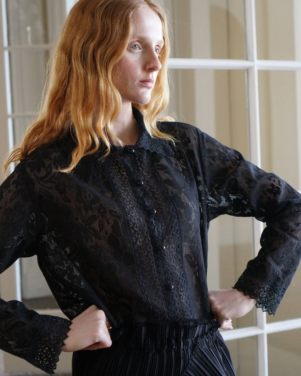 Flora Top | Black