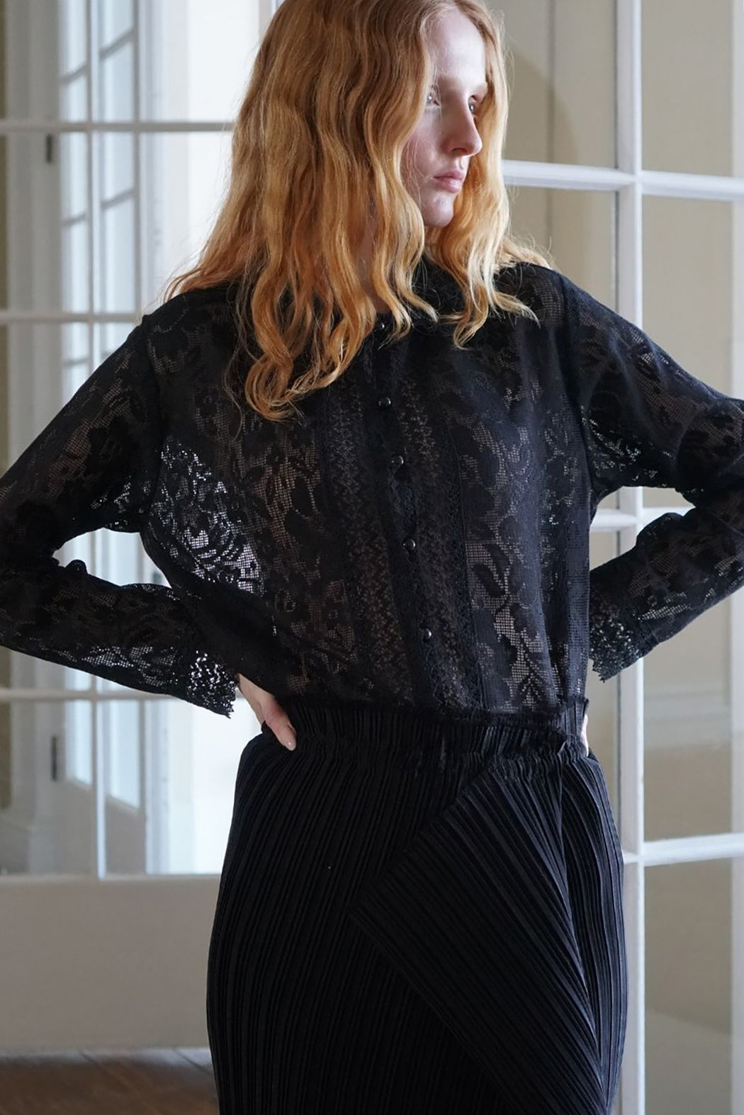 Proche | Flora Top | Black | hazel & Rose | Minneapolis