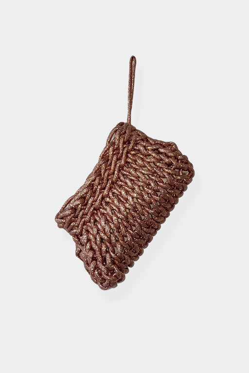 Susi Clutch | Copper Lurex