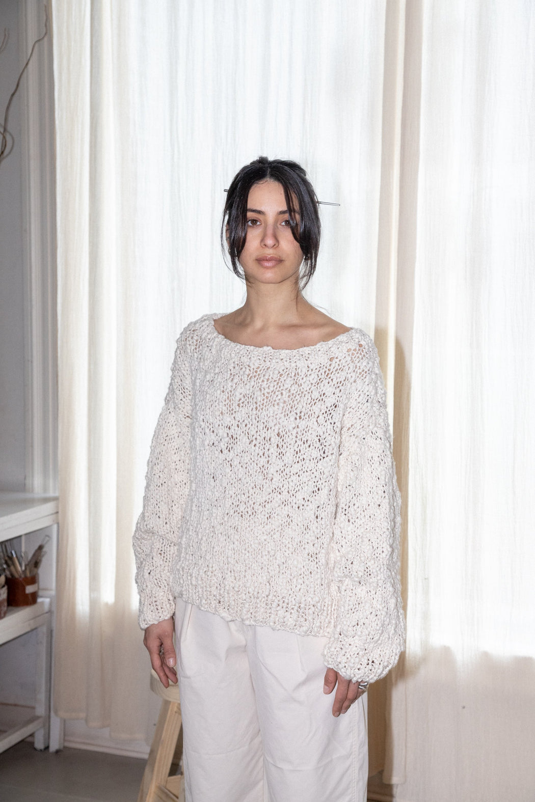 CANDELA SWEATER | NATURAL
