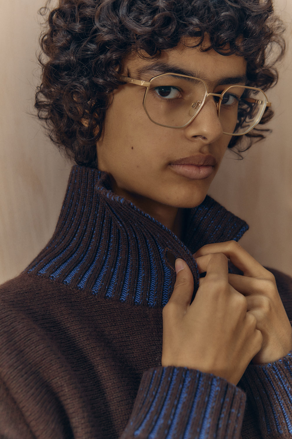 HOLMES KNIT | CHOC COBALT