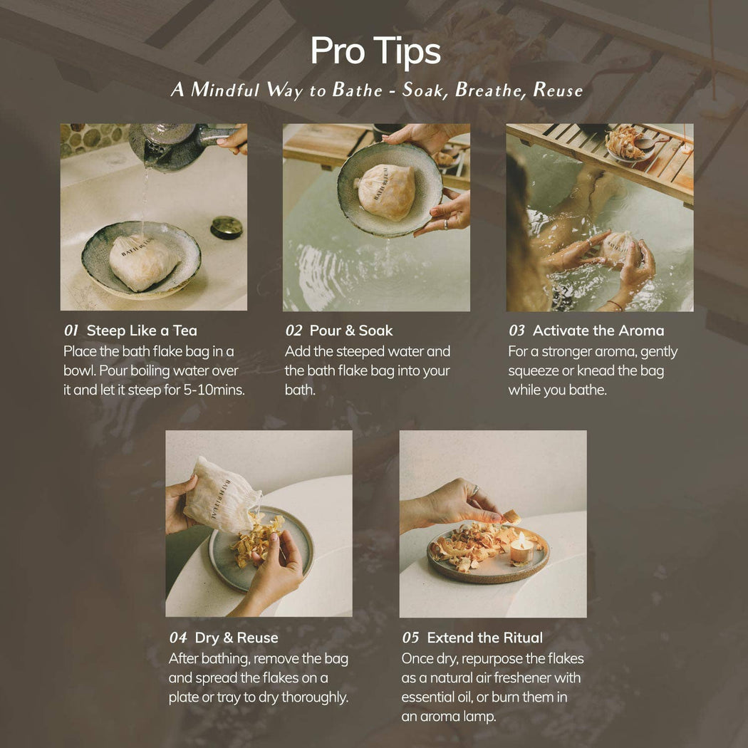 Hinoki Japanese Cypress Bath Flakes