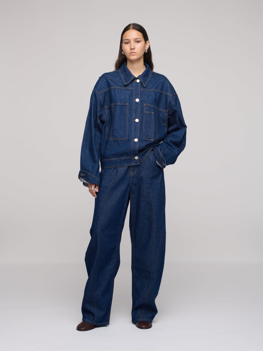 Lido Pintuck Jeans | Rinse