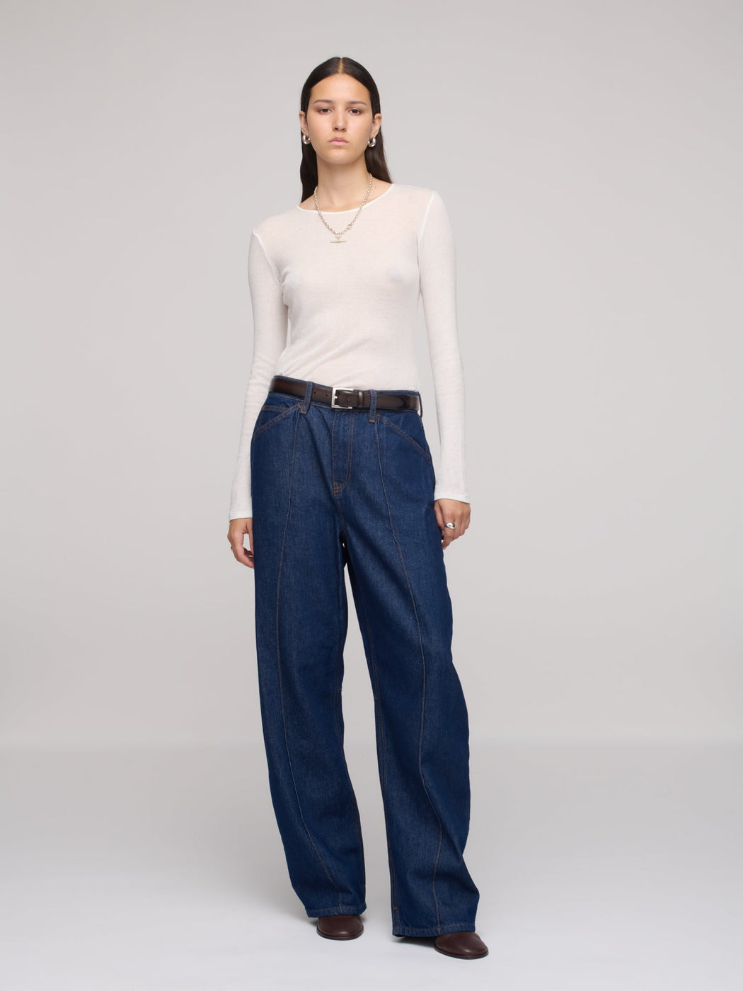 Lido Pintuck Jeans | Rinse