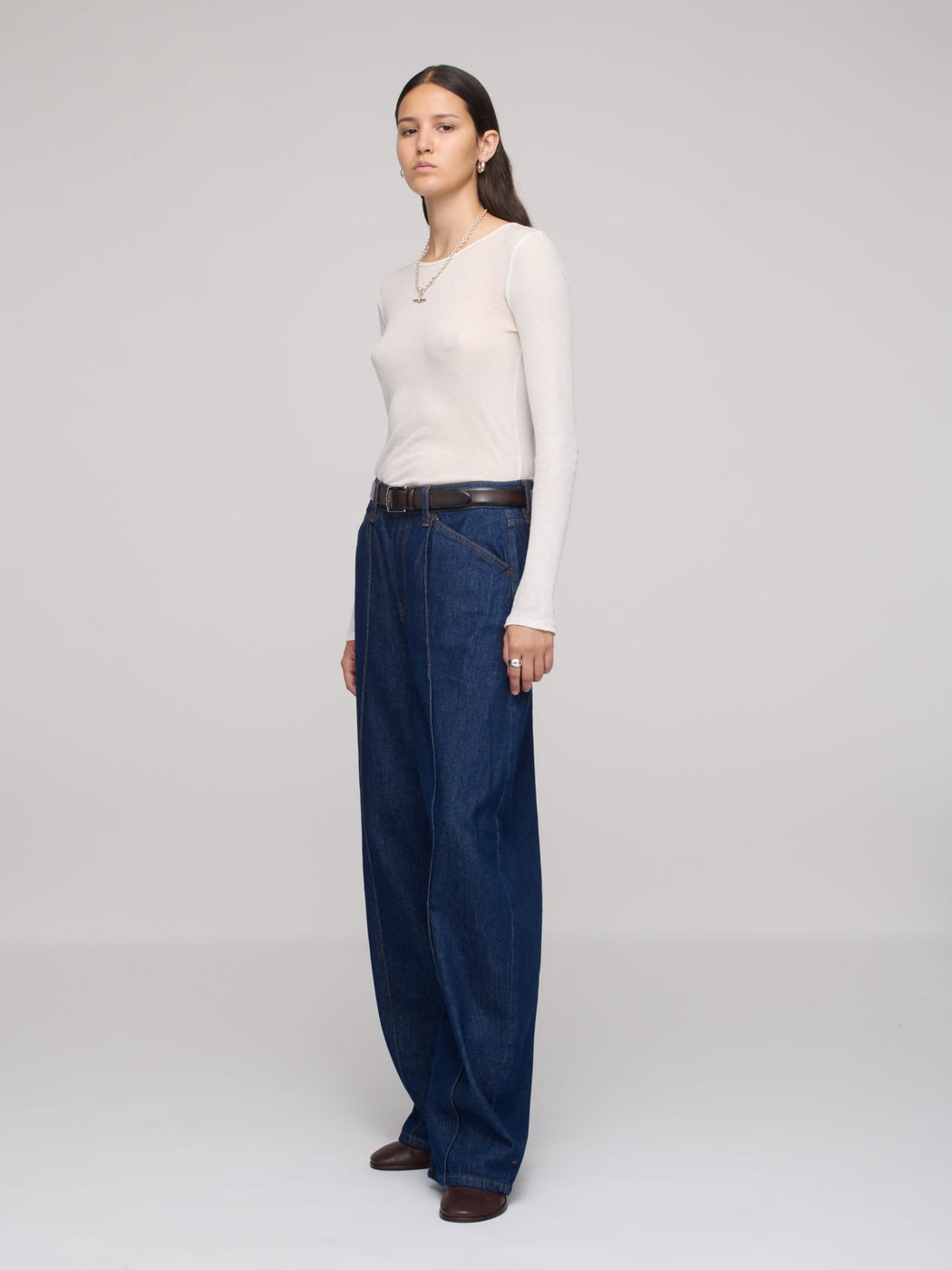 Lido Pintuck Jeans | Rinse
