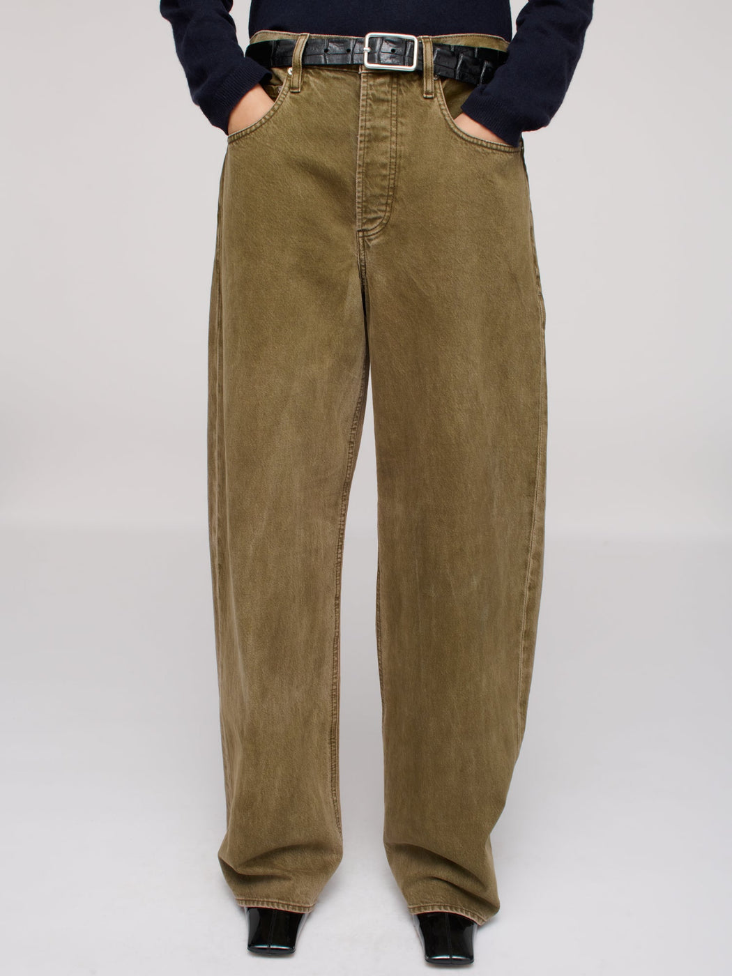Isle Jeans | Dark Olive