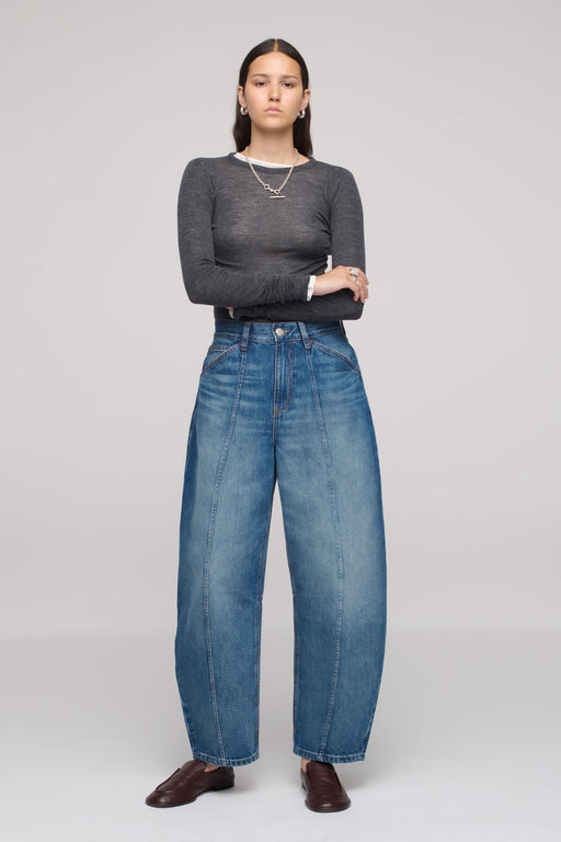 Lido Ankle Jeans | Smoke Blue