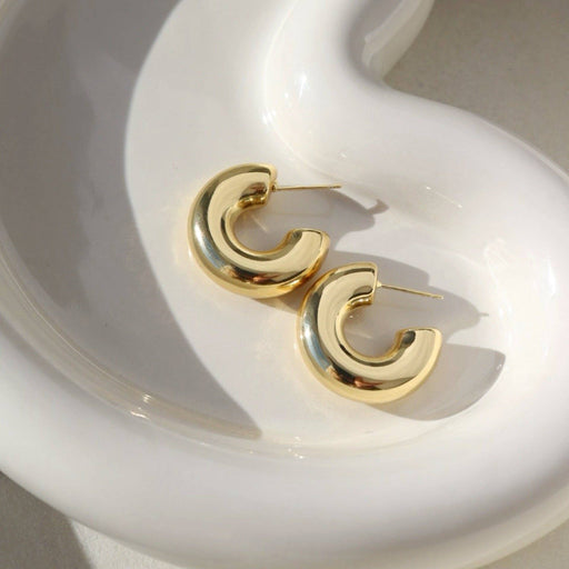 Cloud Hoops | 14k Gold Fill