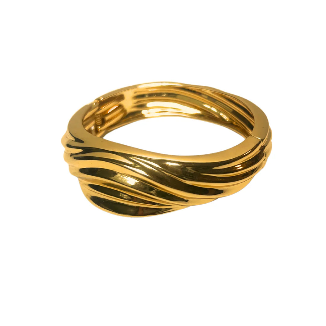 The Ondulée Cuff Bracelet | Gold