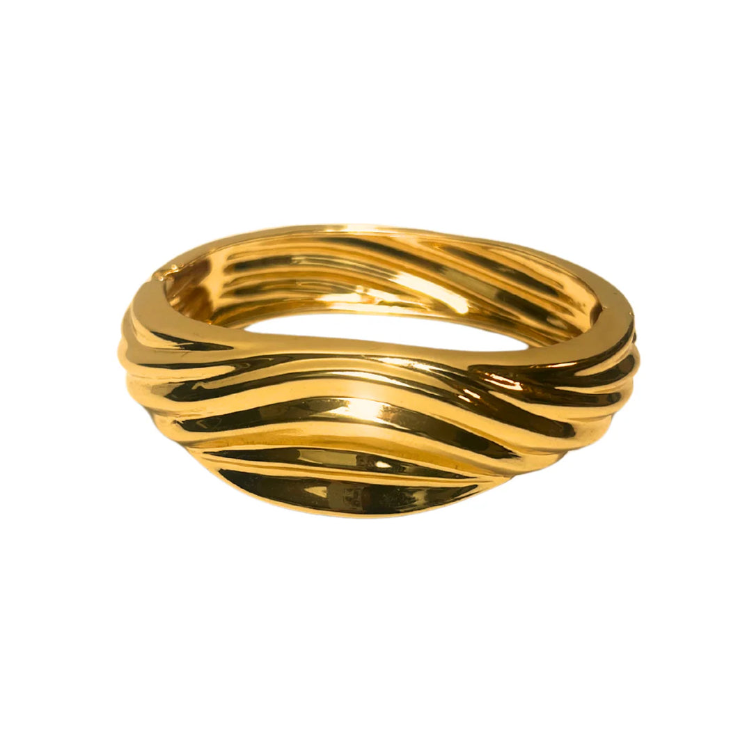 The Ondulée Cuff Bracelet | Gold
