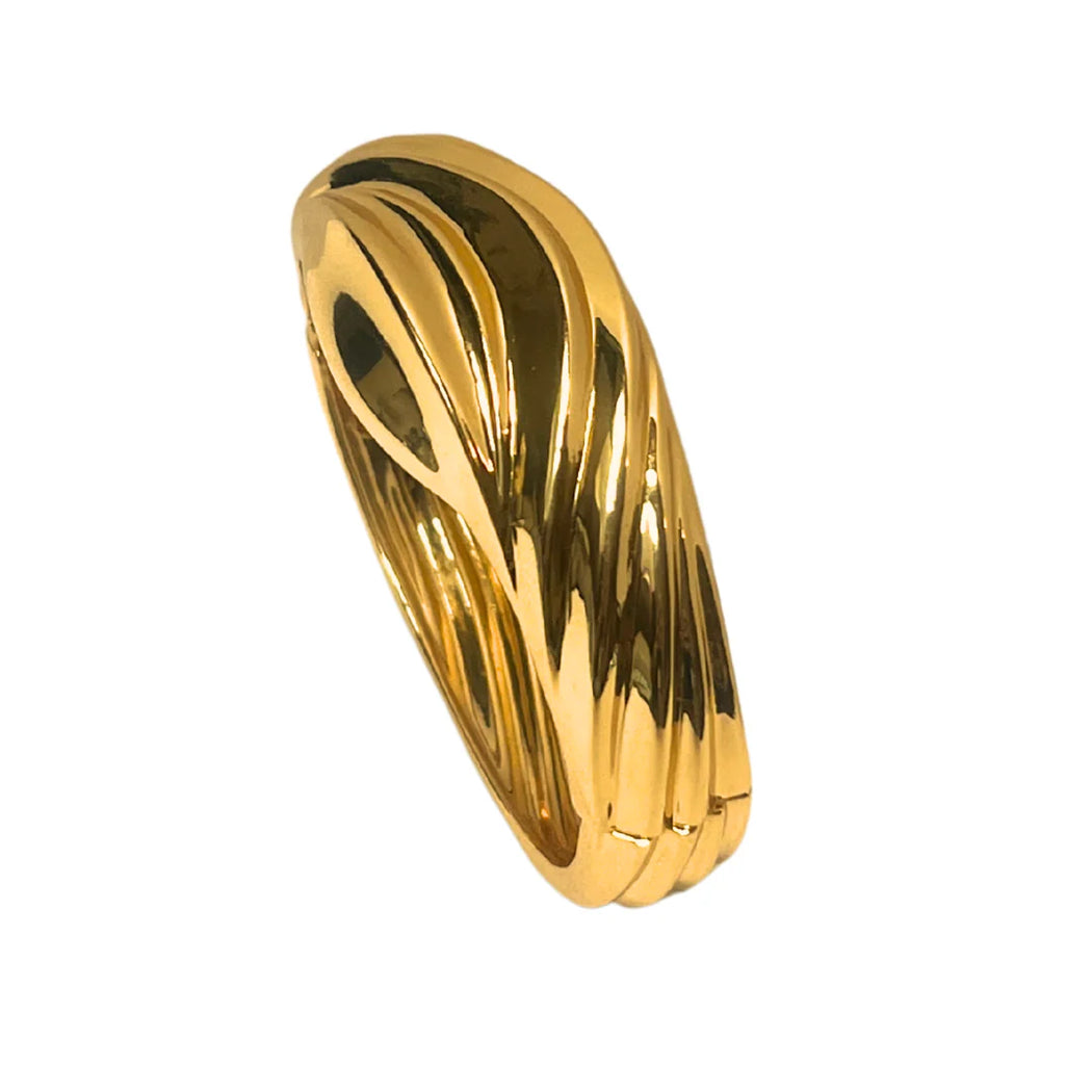 The Ondulée Cuff Bracelet | Gold
