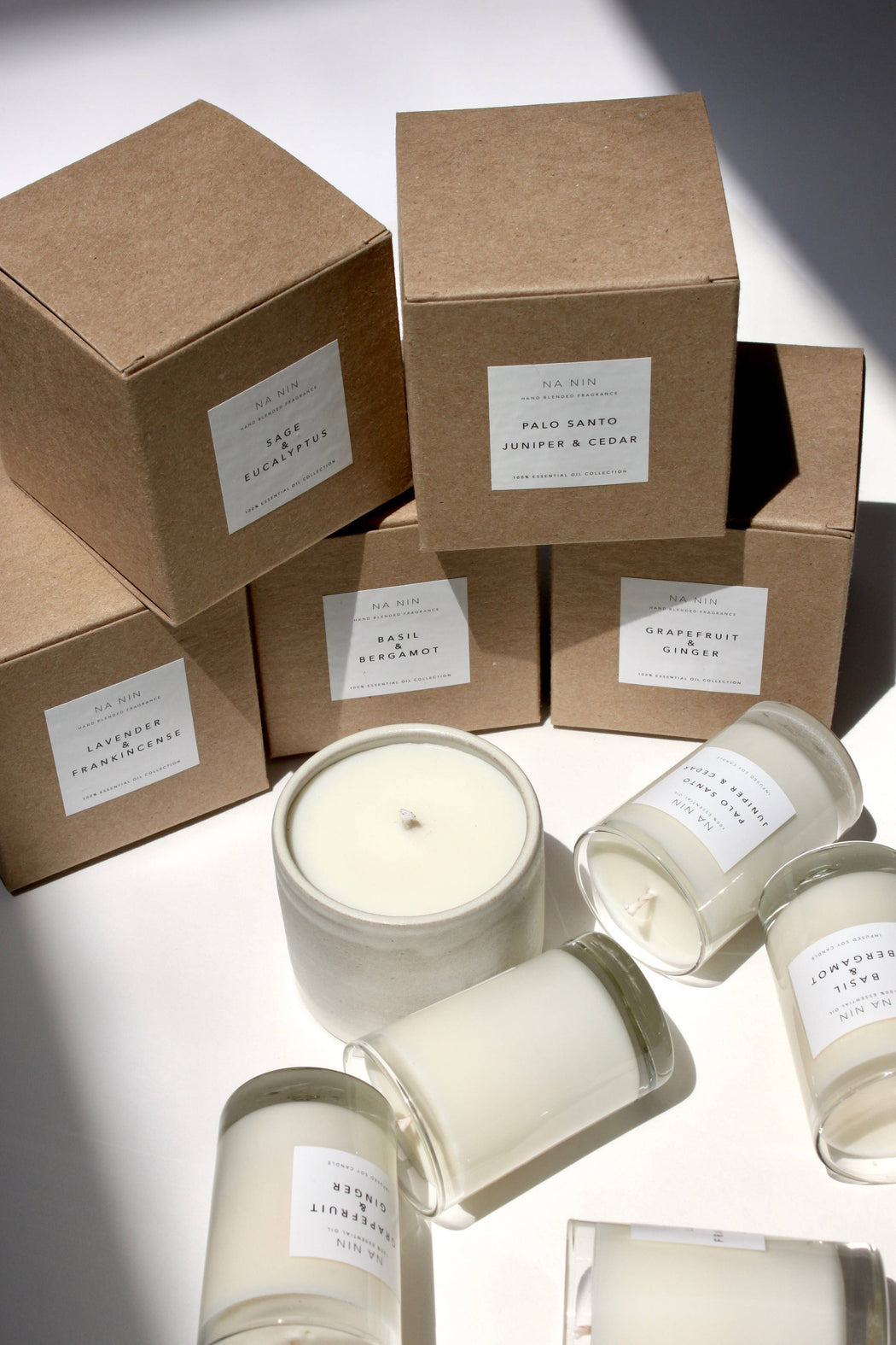 Palo Santo, Juniper, & Cedarwood Essential Oil 8oz Soy Candle