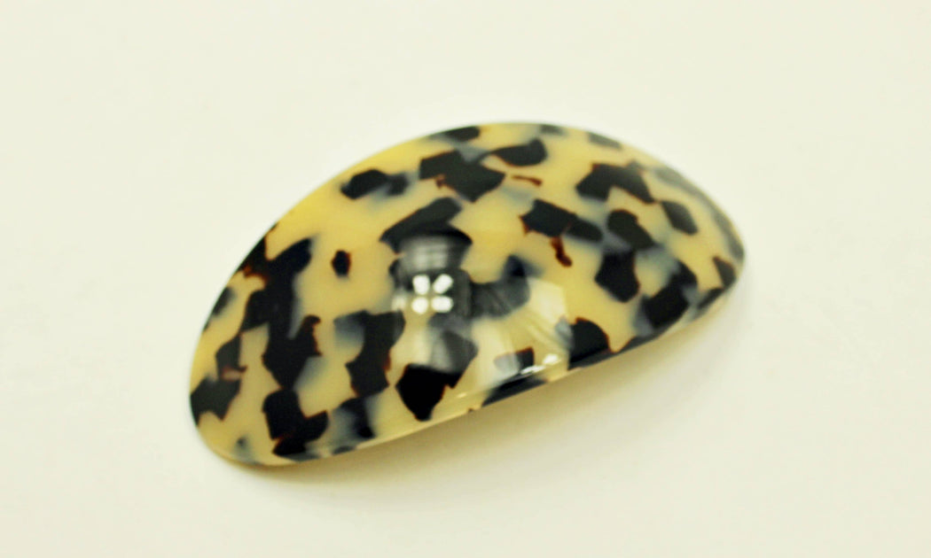 Bevel Oval French Barrettes: Tokyo