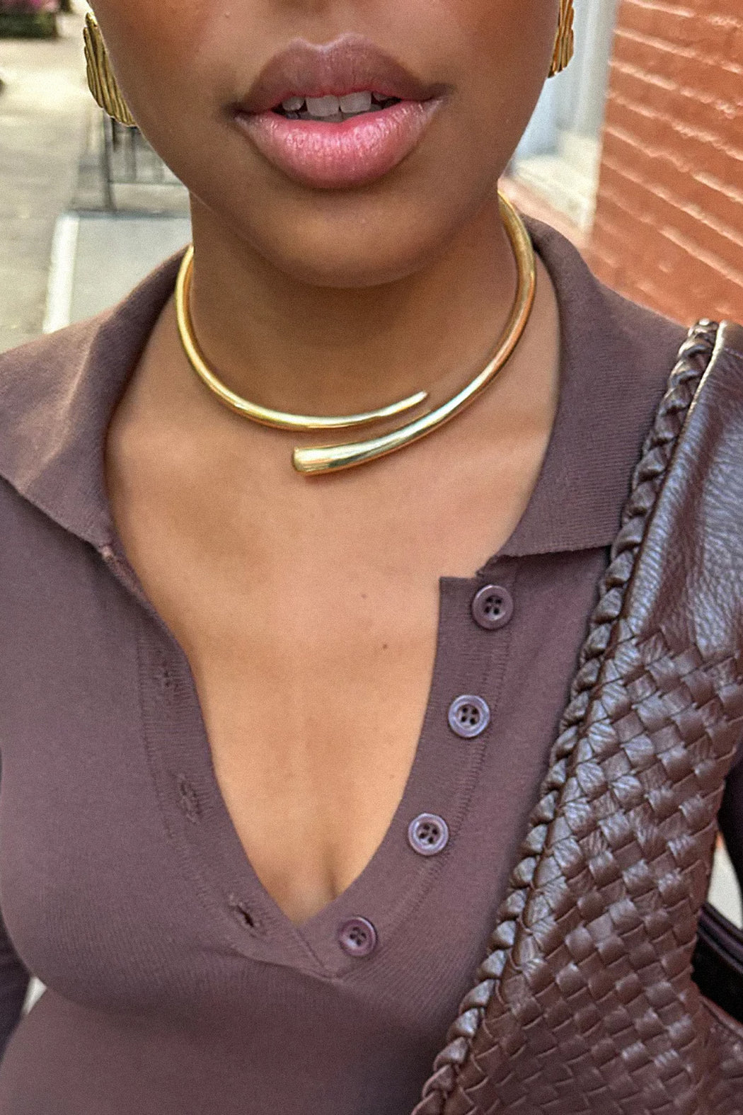The Overlap Choker | Gold