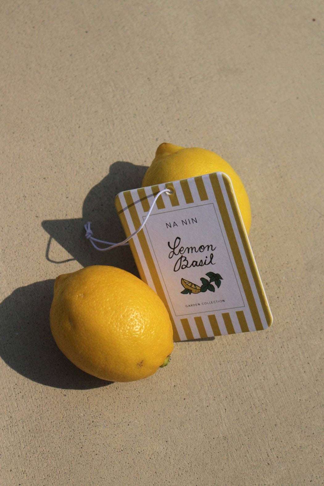 Lemon Basil Fragrance Card