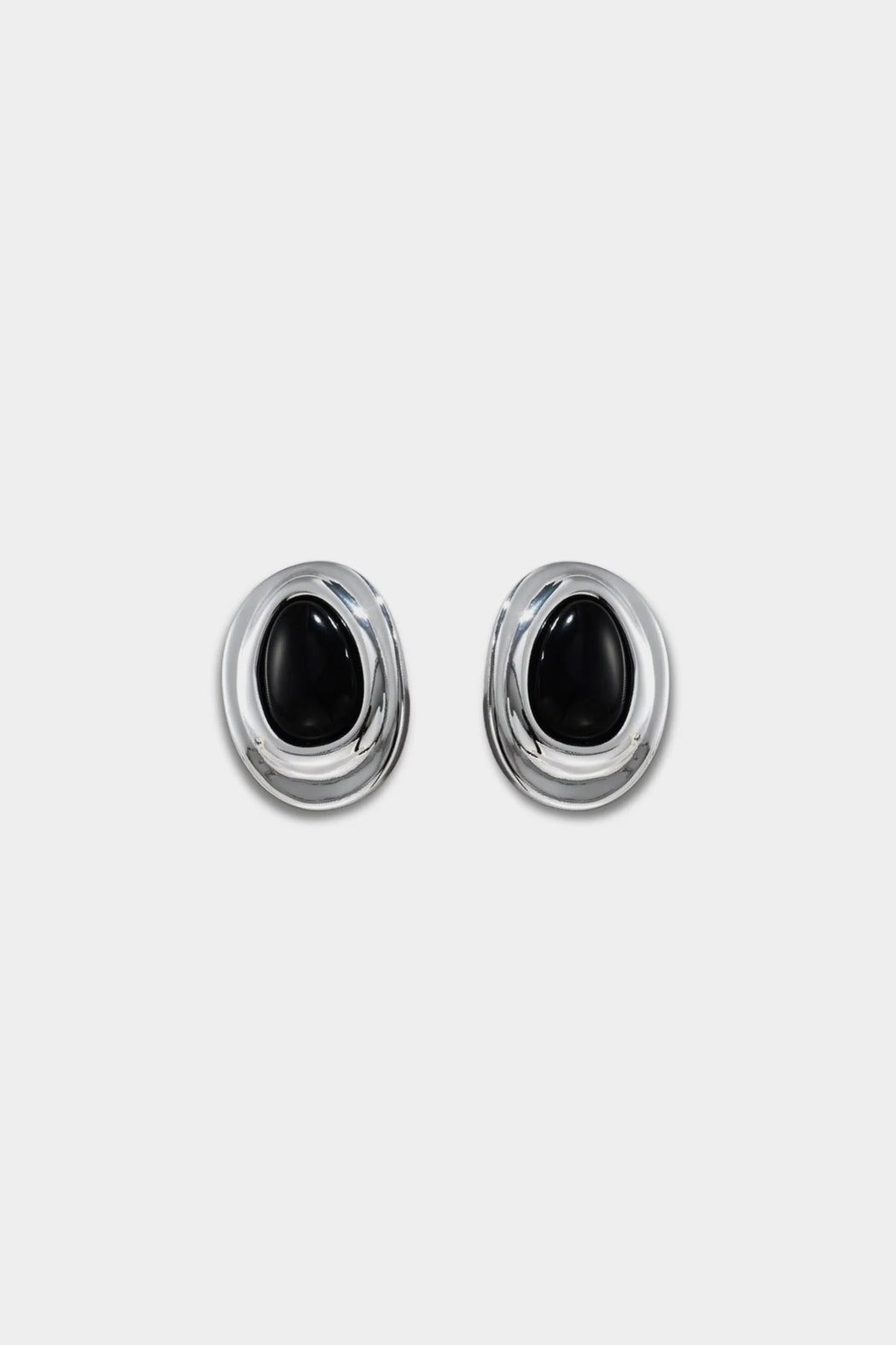 The Noir Earrings | Silver