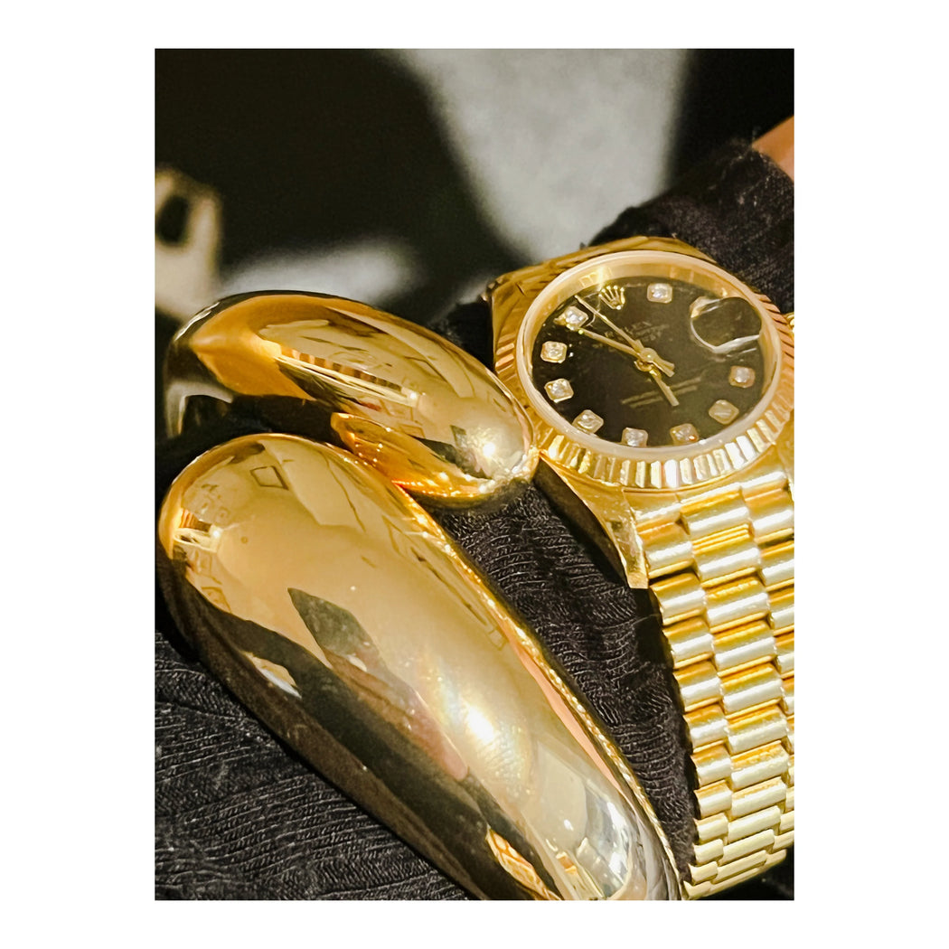 The Overlap Cuff Bracelet | Gold