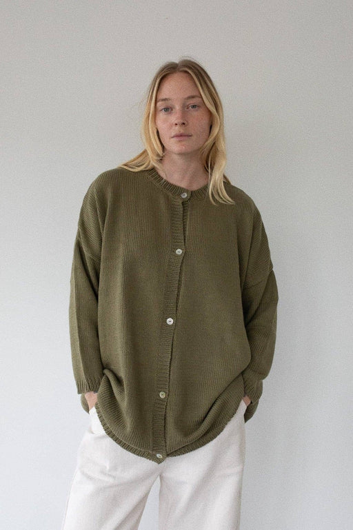 Elena Cardigan | Olive