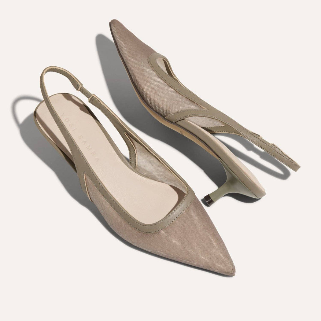 DELILAH IN TAUPE MESH | TAUPE