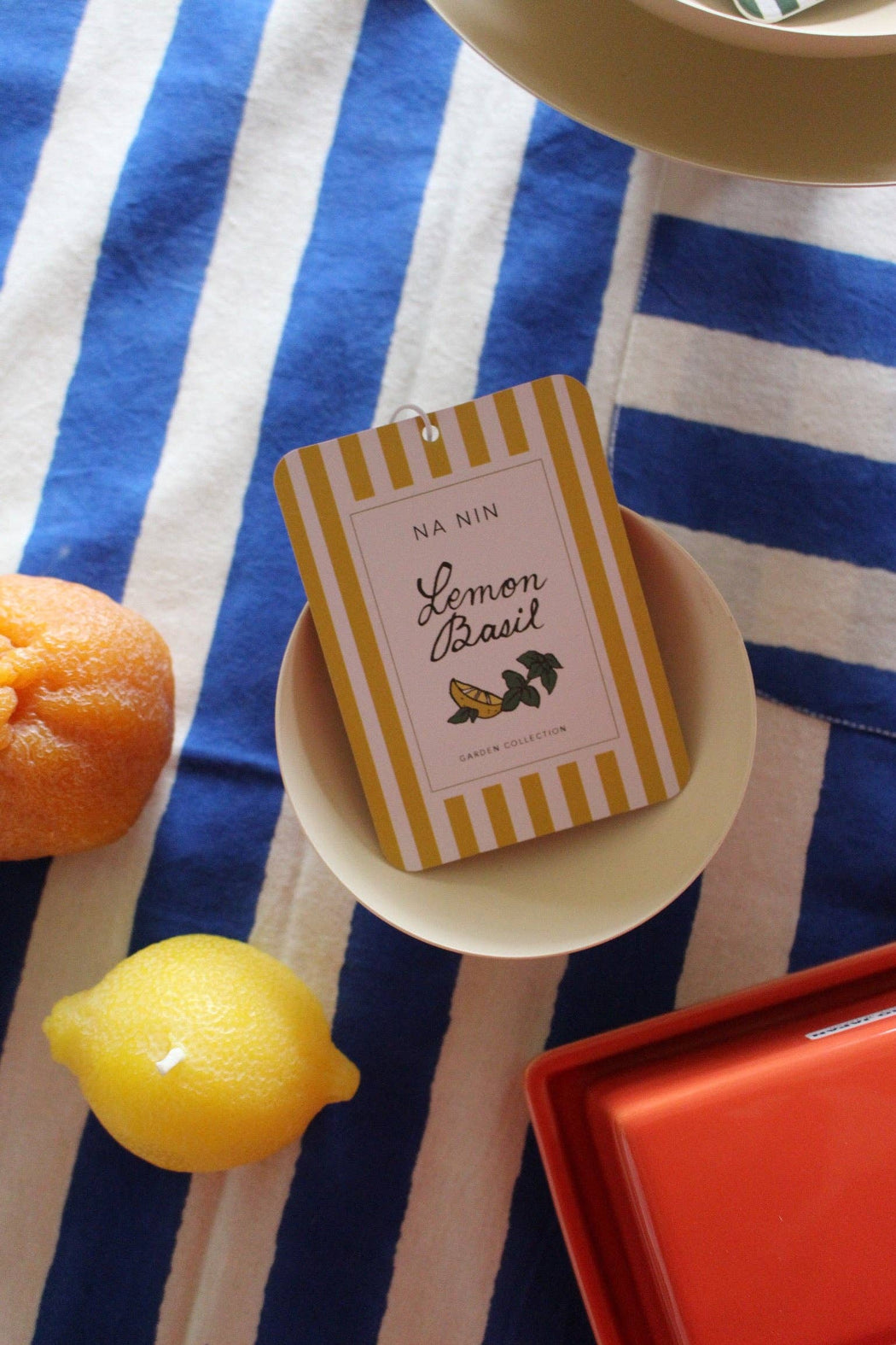 Lemon Basil Fragrance Card