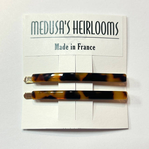 French Tortoise Bobby Pins- by pair: Tokyo