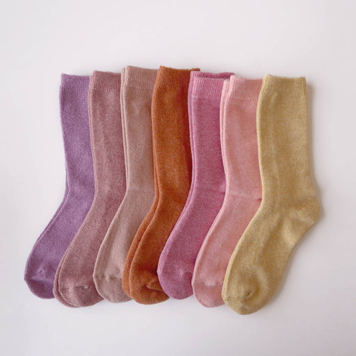 Cloudwalk Cashmere Wool Socks | Carrot