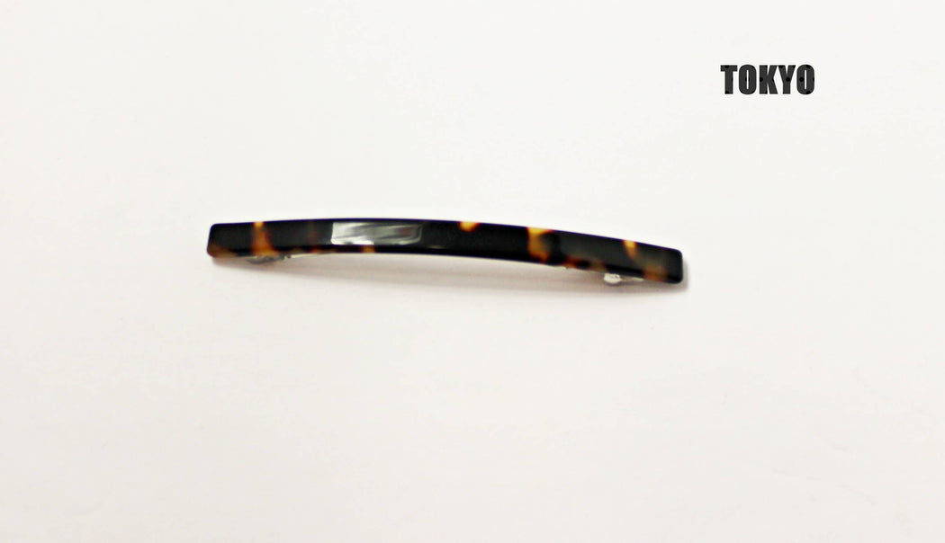 Narrow French Barrettes: Ivory